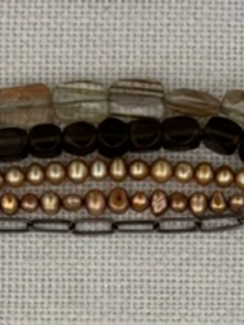 Silpada Multi Strand Pearl/Gemstone Bracelet